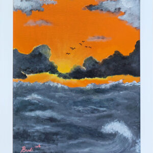 SUNSET (PELUKIS: BUDI BONTOT)